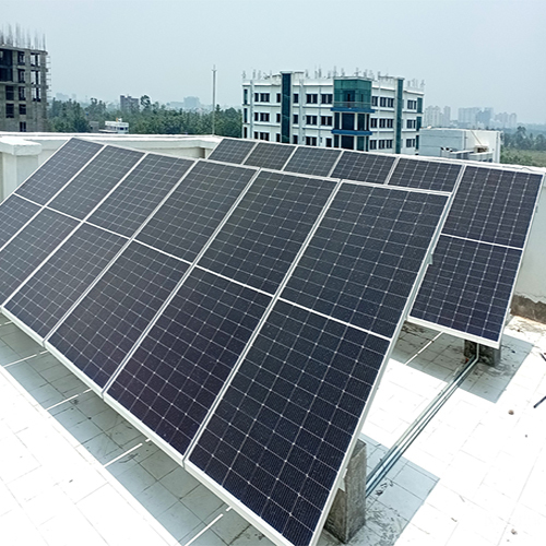 Rooftop Solar Panel - Aluminum Alloy, Sizes 5 KW to 1 MW | High-Efficiency Multiple Cells, 1-Year Warranty for Reliability