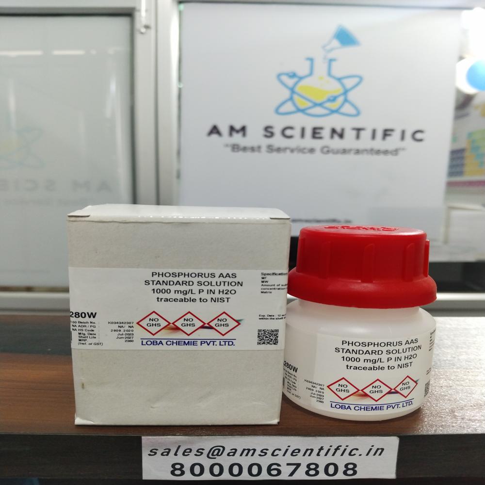 Phosphorus Aas Standard Solution - Packaging Type: Plastic Bottle