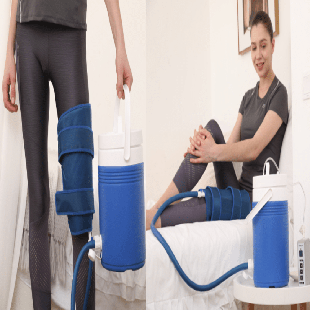 Ice Therapy Compression System For Sports Injuries & Muscle Recovery