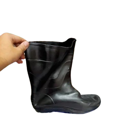 Black PVC Safety Gumboots