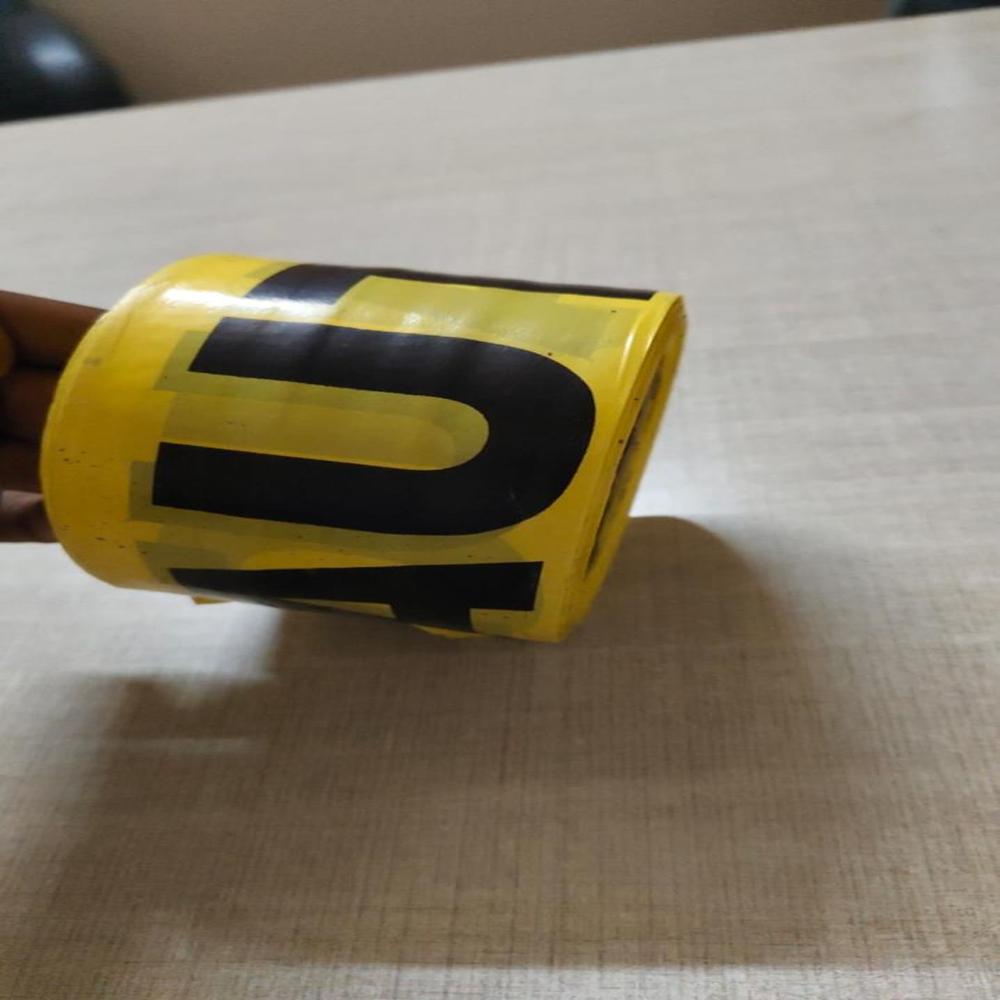 Caution Barricading Tape Application: Construction