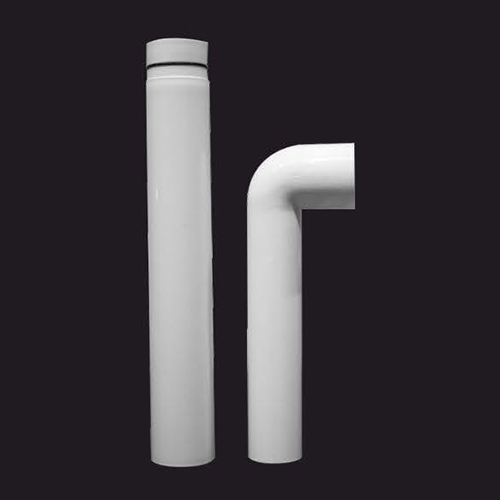 Water Closet Toilet 2 Piece Bend Pvc Pipe - Color: White