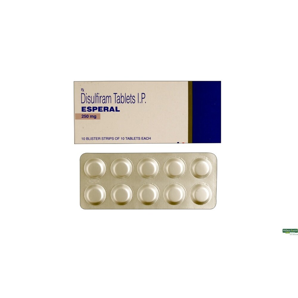 Esperal Tablet (Disulfiram) - Storage Instructions: Store In Cool