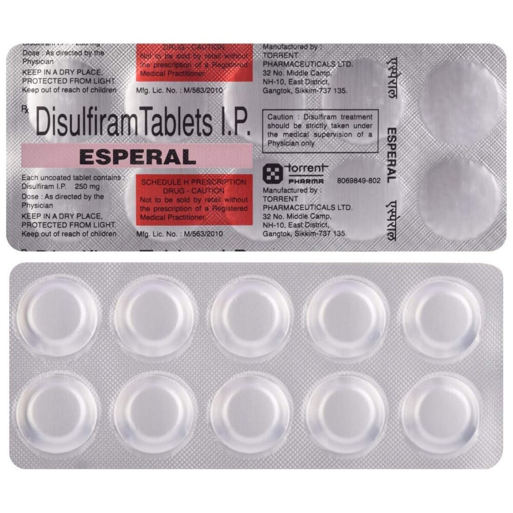 Esperal Tablet (Disulfiram) - Storage Instructions: Store In Cool