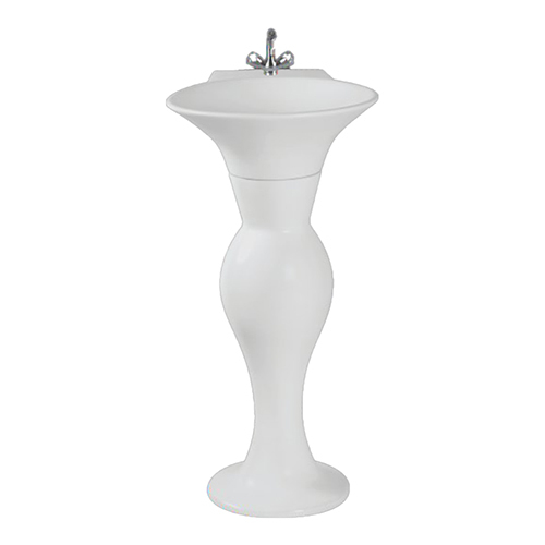 Dolphin Pedestal Basin Set