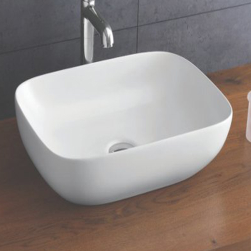 White Glossy Ceramic Table Top Wash Basin