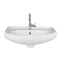 White Wall Mounted Wash Basin