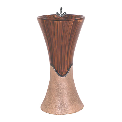 H-5 Modern One Piece Wash Basin