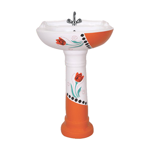 2007 Designer Vitrosa Wash Basin Set