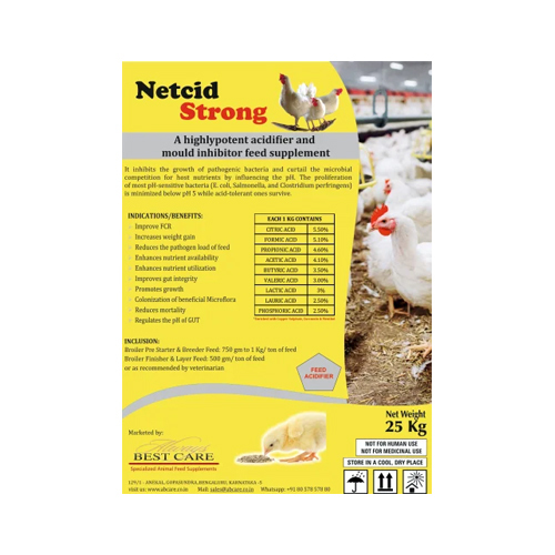 Poultry Feed Acidifier - Color: White