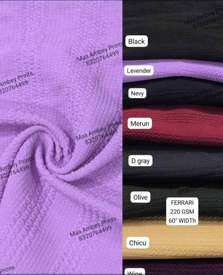 FERRARI Lycra Fabric