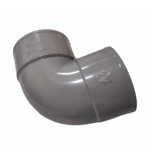 Alife 110 Mm Pvc Pipe Elbow - Color: Grey