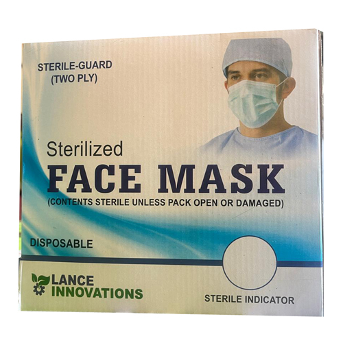 Face Mask Packaging Box - Finishing: Matte Lamination
