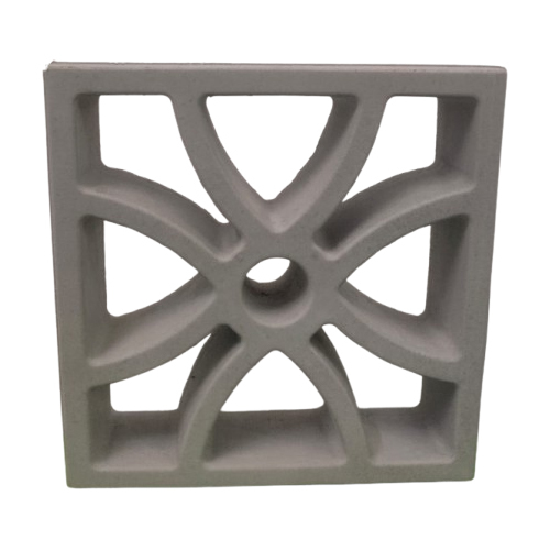 Grey Petal Terracotta Jali
