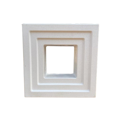 White Spectra terracotta Jali