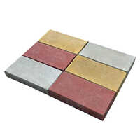 60mm Brick 3 Colour Chequered Tiles