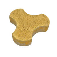 80mm Yellow Milano Tiles - Feature: Non-slip