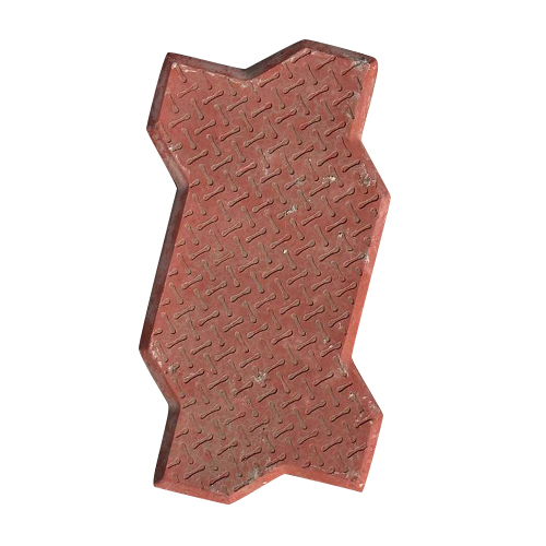 80mm Red Zebra Paver Block