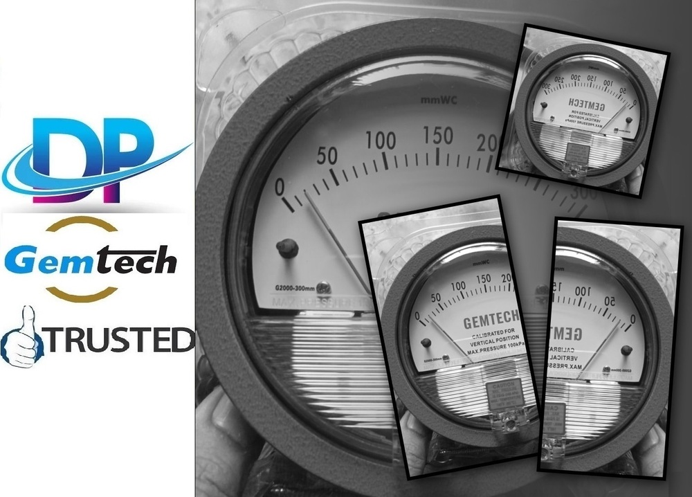 Gemtech Differential Pressure Gauge From Bahalgarh Chowk - Bahalgarh  Industrial Area Sonipat Haryana-131021 at 4500.00 INR in Delhi | D. P.  Engineers