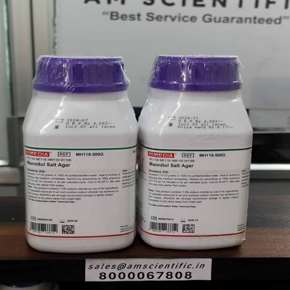 Mannitol Salt Agar - Physical Form: Powder