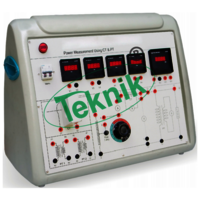 Power In 1 Phase Circuit Using 1 Phase Wattmeters, Ct & Pt - Powder Coated Panel, 1% Accuracy, Manual & Auto Modes, Led Indicators