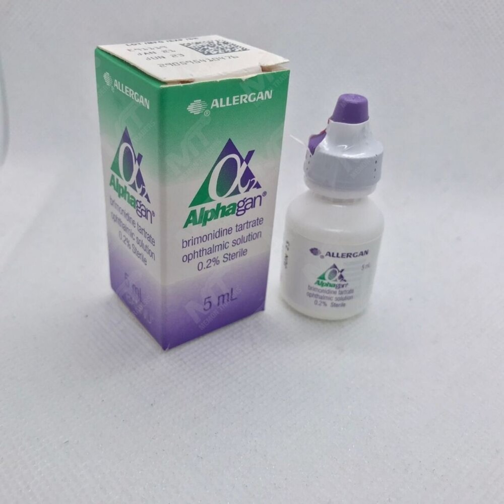 Alphagan Drop 5 Ml Ingredients: Brimonidine Tartrate + Ophthalmic