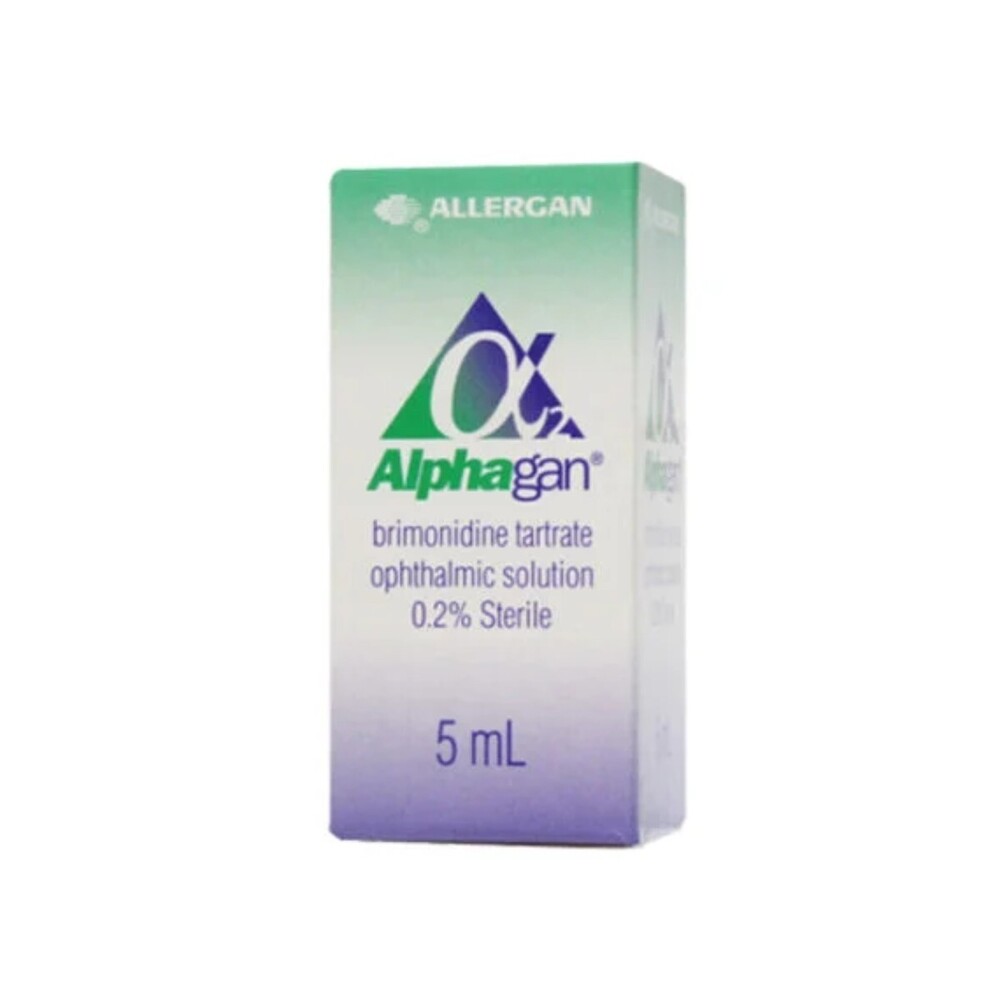Alphagan Drop 5 Ml Ingredients: Brimonidine Tartrate + Ophthalmic