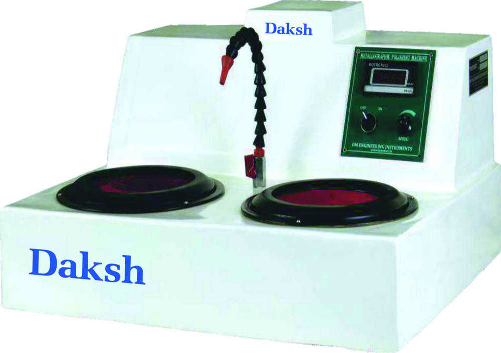 DC Motor Double Disc Polishing Machine