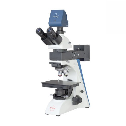 Advanced Laboratory Metallurgical Microscope Rxlr-4M - Color: Silver