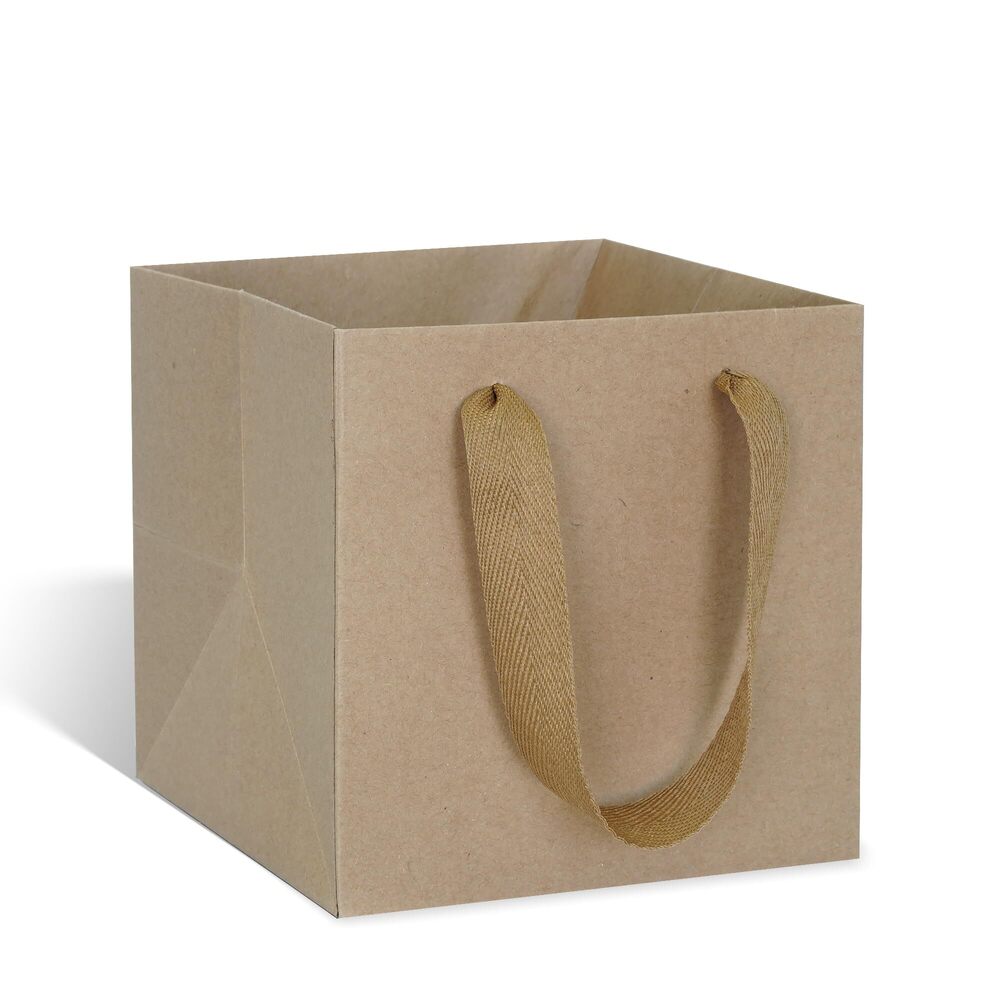 Square bottom paper pouch