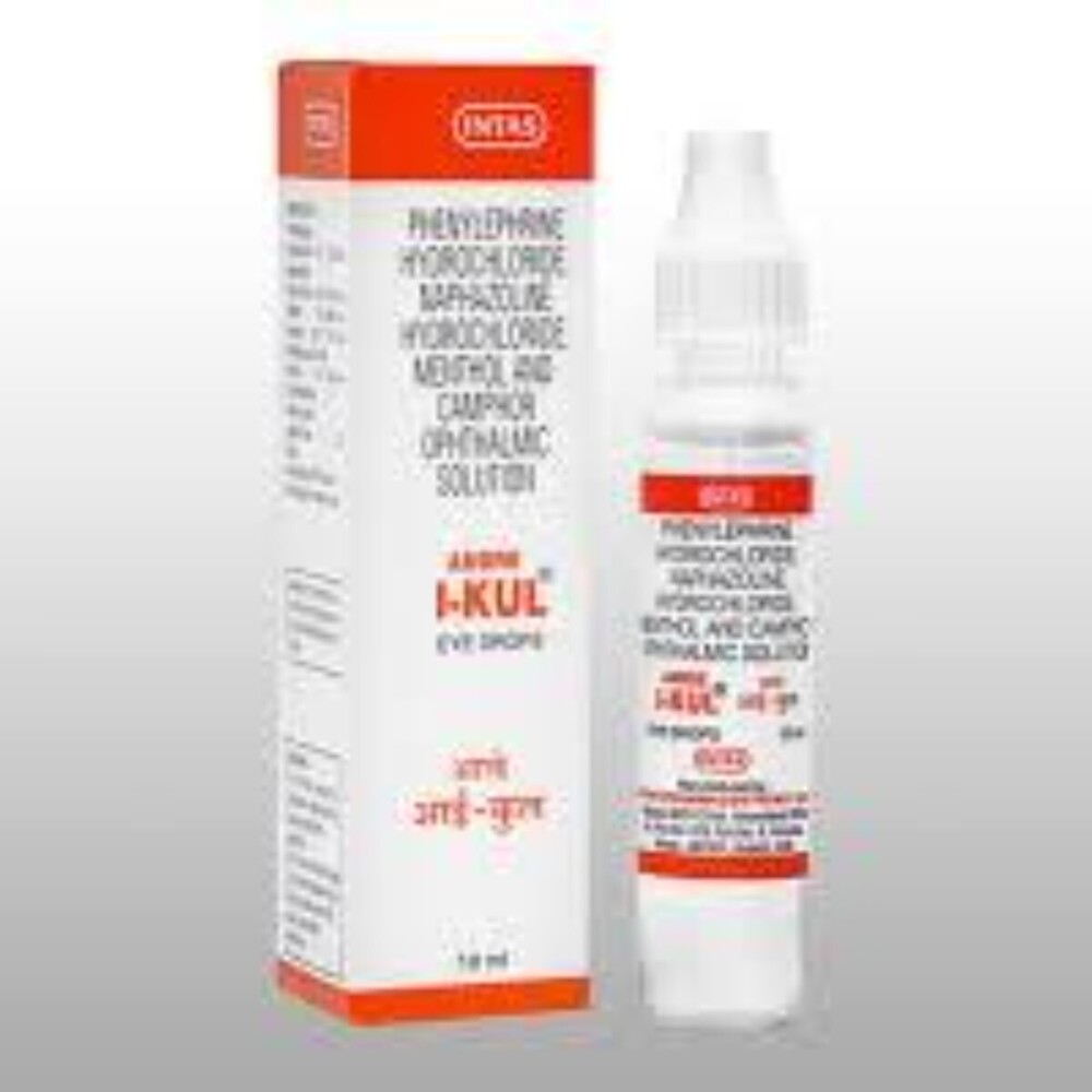 Andre I-kul Drop - 10 Ml Liquid Ophthalmic Solution, Multi-symptom Relief For Eye Health