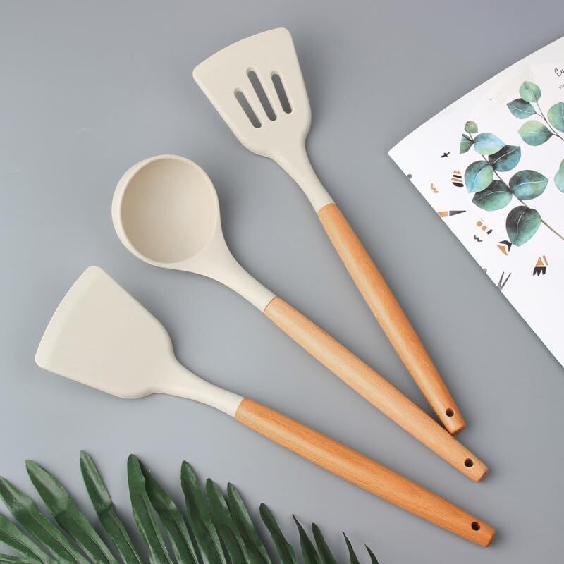 Silicone Spatula Set - Features: Good Quality
