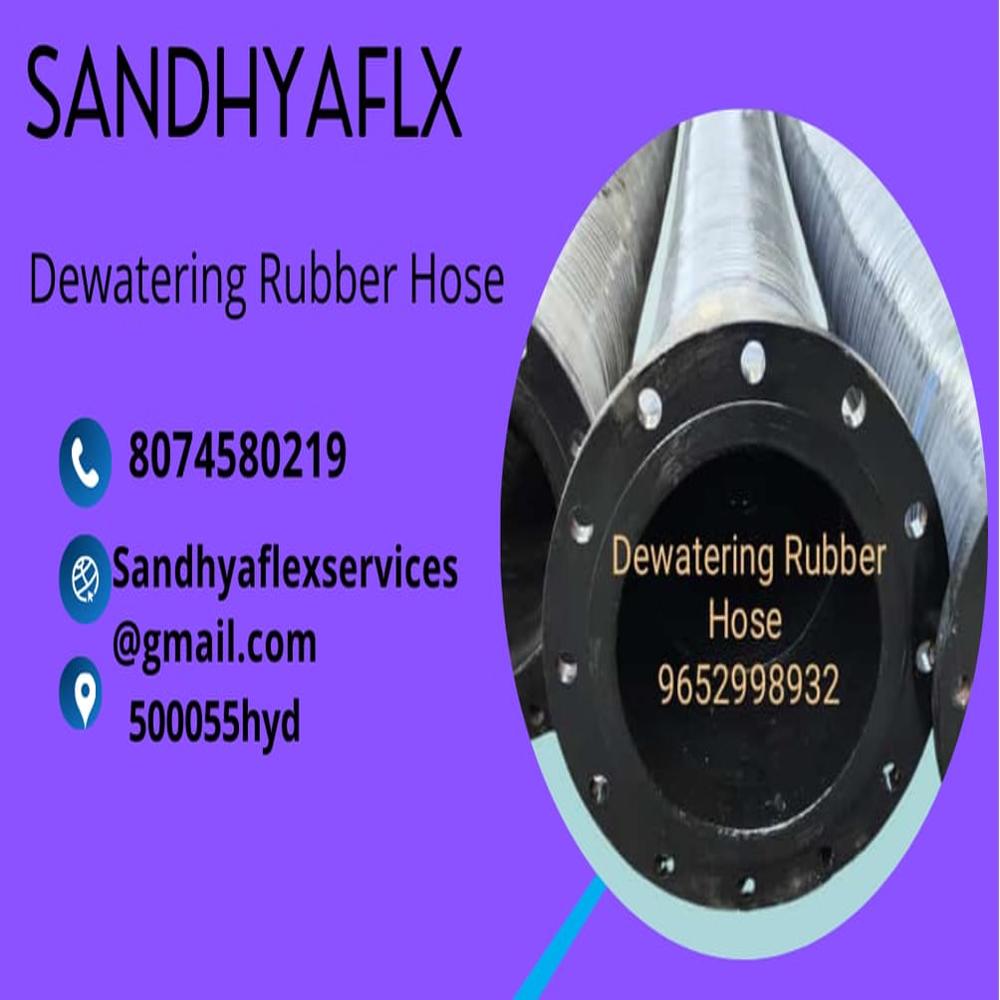 DEWATERING RUBBER HOSE 1INCH