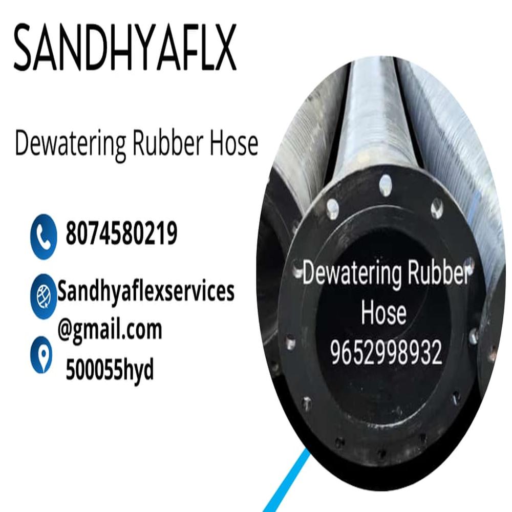 DEWATERING RUBBER HOSE 1INCH