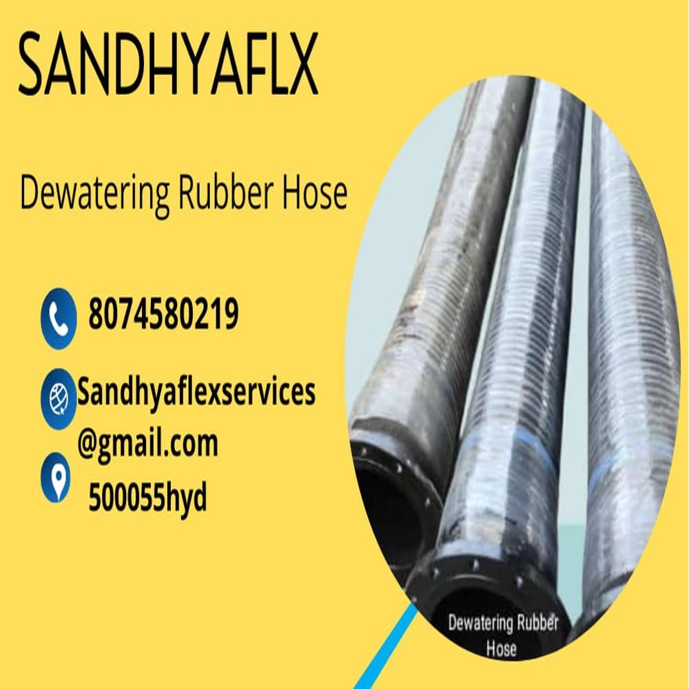 DEWATERING RUBBER HOSE 1INCH