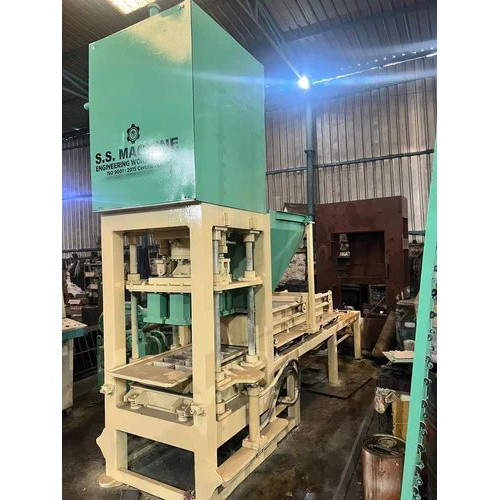 12 Cavity Automatic Fly Ash Brick Making Machine