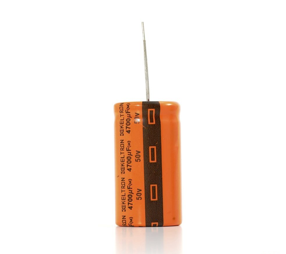 4700/50v Capacitor - Polarized Metal Anode, Electrolyte Cathode, 4700uf | Good Quality, Manual Power Source, Industrial Usage, 1-year Warranty
