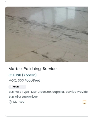 Marble Floaring Polishing Service
