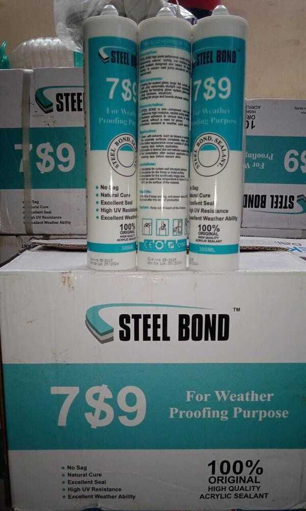789 Silicone Weatherproof Sealant - Color: Different Available