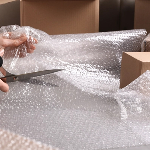 Bubble Packaging Wraps - Color: White