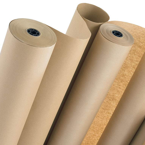 Paper Corrugated Rolls - Color: Brown