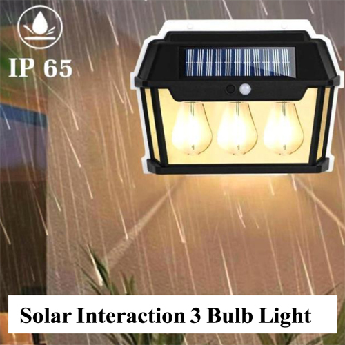 Solarr Interaction 3 Bulb Light - Application: Industrial