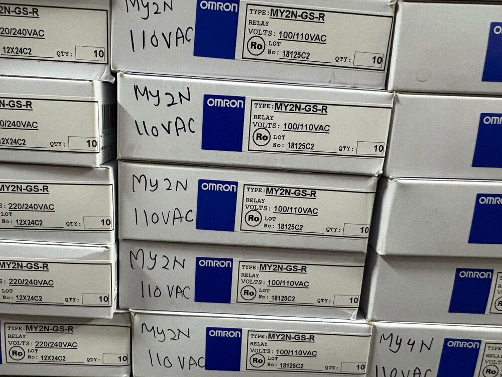 OMRON RELAY 100/110VAC, MY2N-GS-R