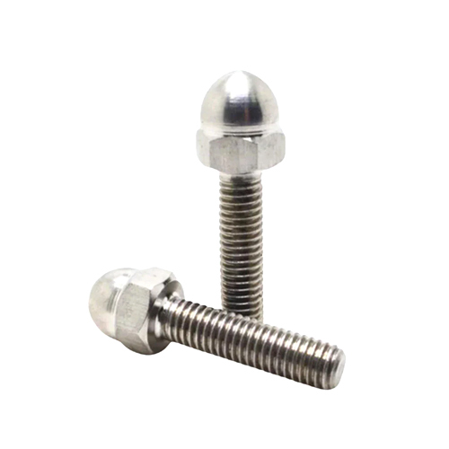 Ss Dome Bolt - Stainless Steel Ss 304, 6 X 20 Mm, Silver Color, 6 Mm Diameter, Quenched Heat Treatment, Polished Surface