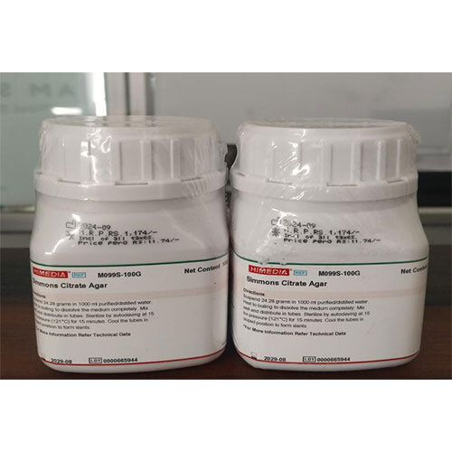 Simmons Citrate Agar