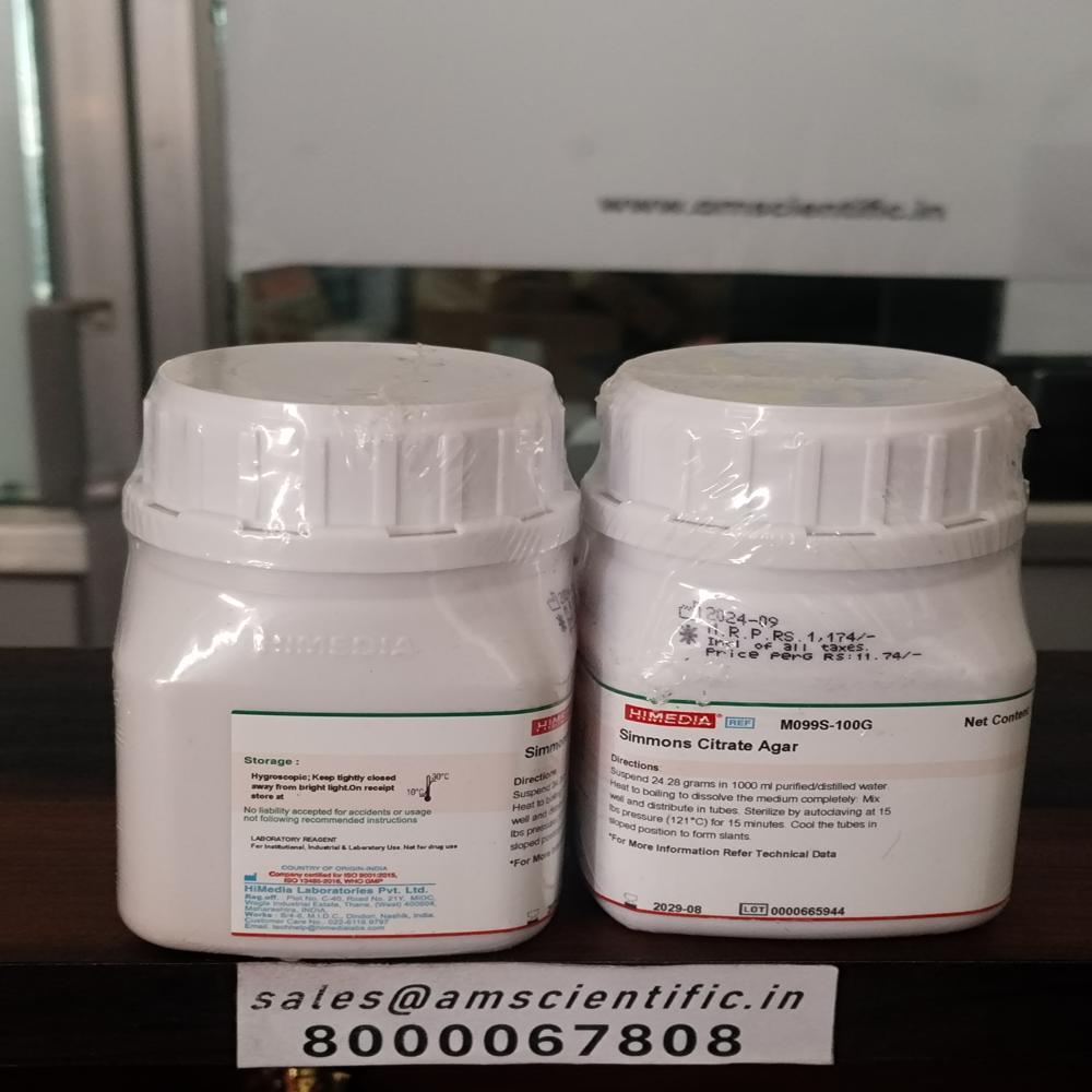 Simmons Citrate Agar 100g