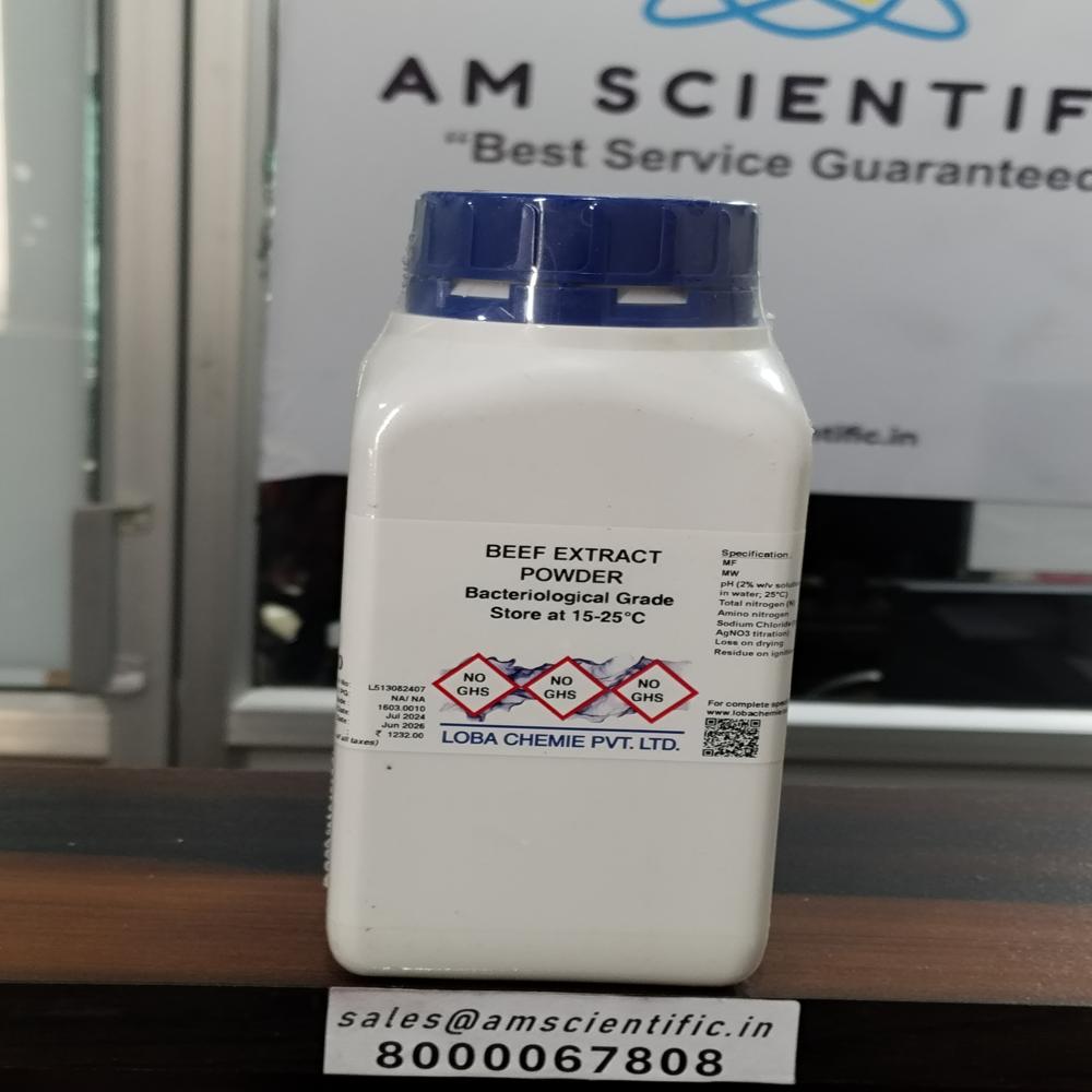Beef Extract Powder Bacteriological Grade 500g - Cas No: 68990-09-0