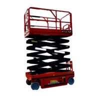 Full Electric Scissor Lift - Rated Load 2000kg, Maximum Height 14m, Guardrail Height 1000mm, Platform Size 1800x900mm | Durable, Stable Design