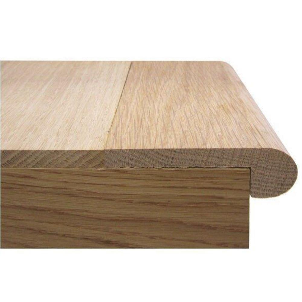 Solid Stair Nosing Profile - Color: Silver