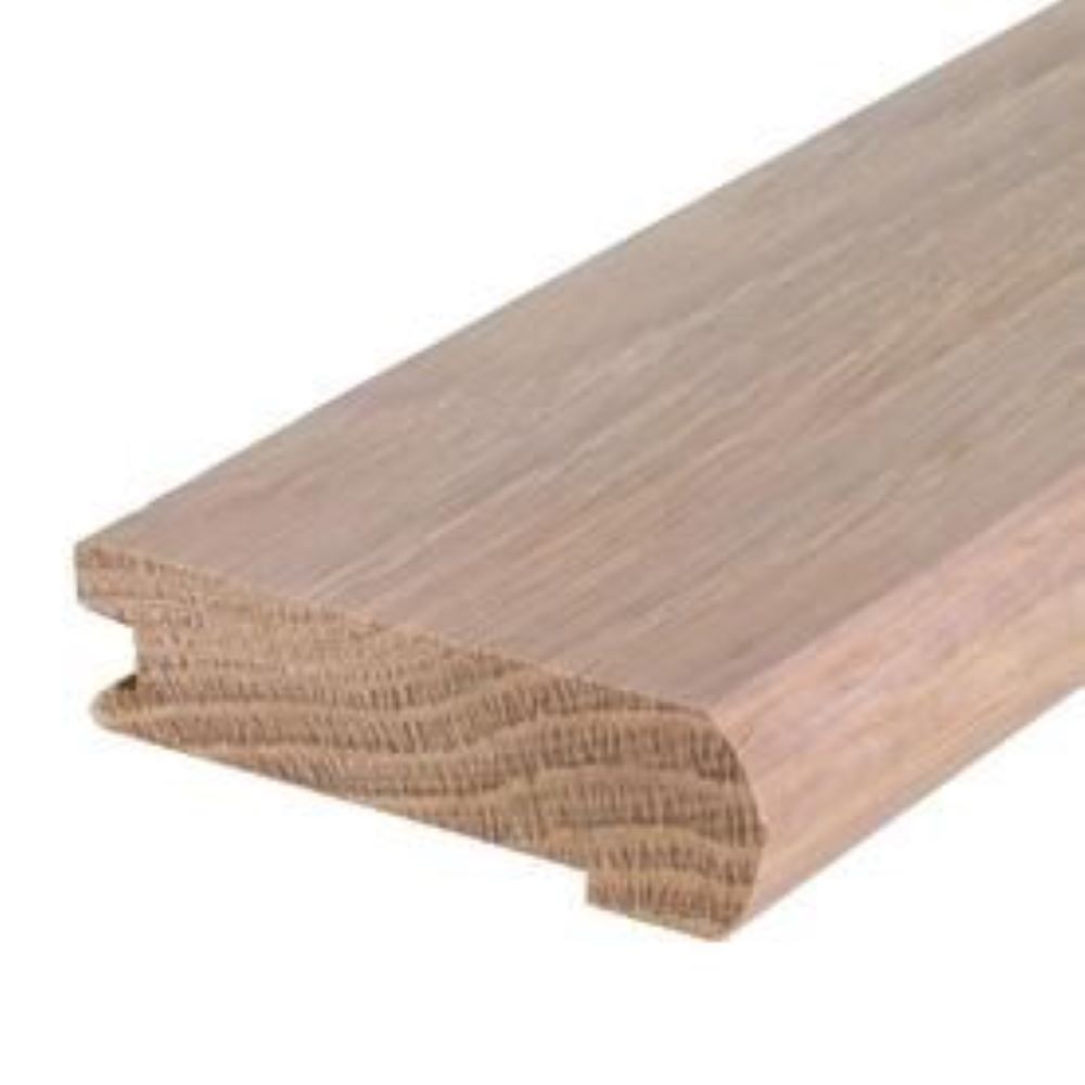 Solid Stair Nosing Profile - Color: Silver